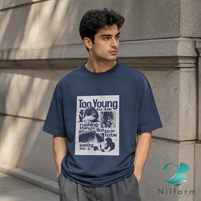 تیشرت وینتیج The Wasting Youth نخ پنبه اعلا | تیشرت استریت استایل سایز XL تا 3XL