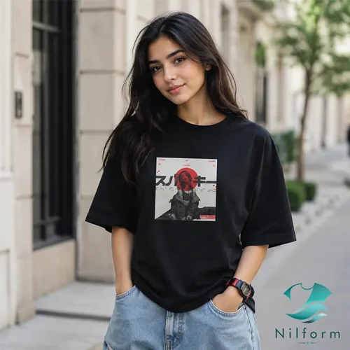 تیشرت فانتزی Spunky نخ پنبه اعلا | تیشرت ترندی سایز XL تا 3XL